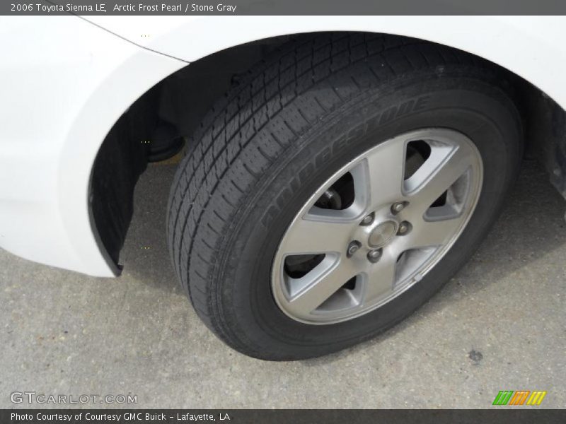 Arctic Frost Pearl / Stone Gray 2006 Toyota Sienna LE