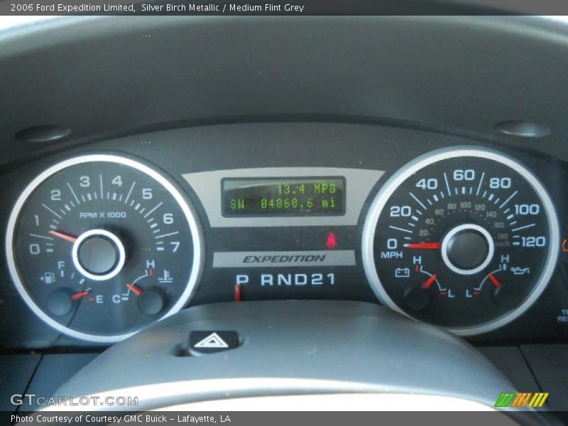 Silver Birch Metallic / Medium Flint Grey 2006 Ford Expedition Limited