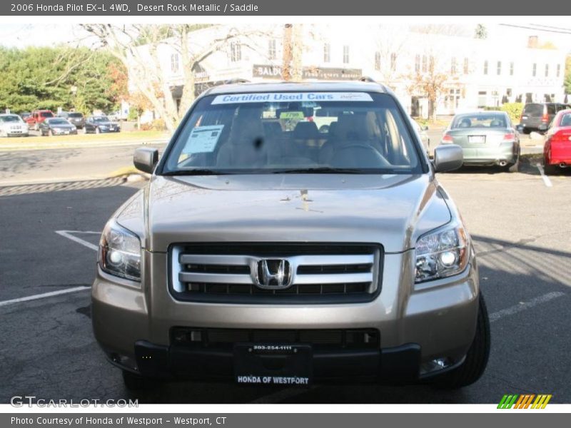 Desert Rock Metallic / Saddle 2006 Honda Pilot EX-L 4WD