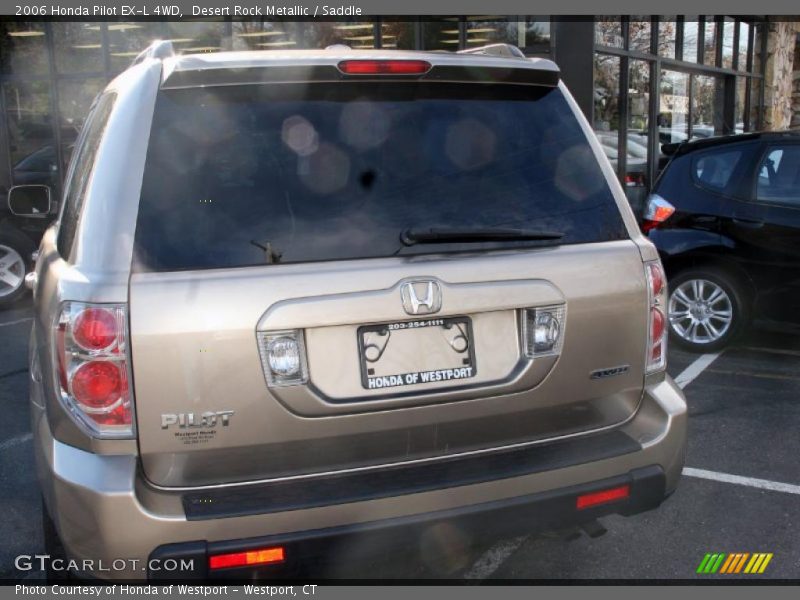 Desert Rock Metallic / Saddle 2006 Honda Pilot EX-L 4WD