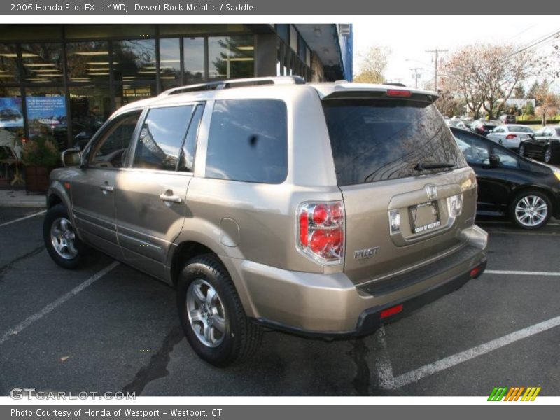 Desert Rock Metallic / Saddle 2006 Honda Pilot EX-L 4WD