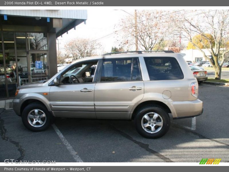 Desert Rock Metallic / Saddle 2006 Honda Pilot EX-L 4WD