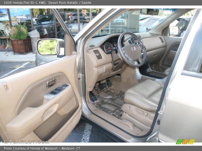 Desert Rock Metallic / Saddle 2006 Honda Pilot EX-L 4WD