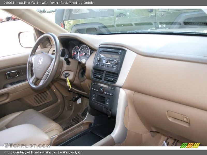 Desert Rock Metallic / Saddle 2006 Honda Pilot EX-L 4WD