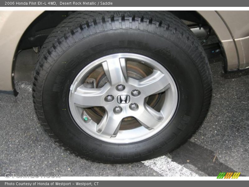 Desert Rock Metallic / Saddle 2006 Honda Pilot EX-L 4WD