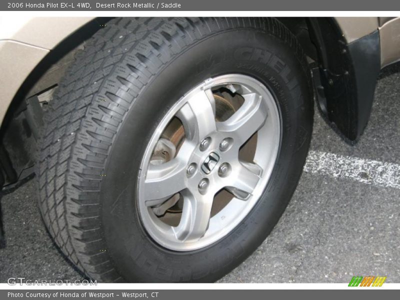 Desert Rock Metallic / Saddle 2006 Honda Pilot EX-L 4WD