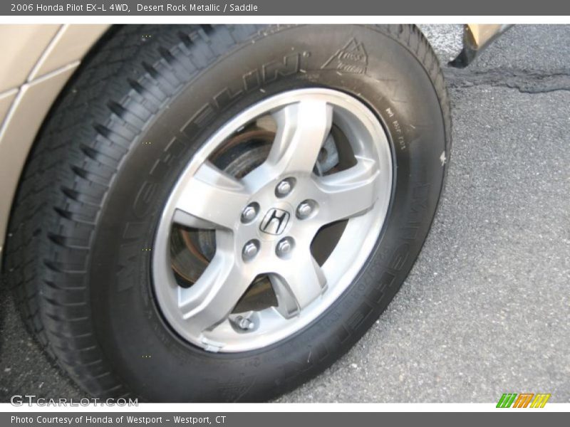 Desert Rock Metallic / Saddle 2006 Honda Pilot EX-L 4WD