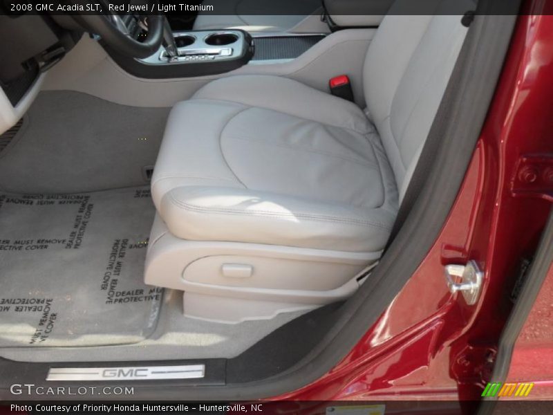 Red Jewel / Light Titanium 2008 GMC Acadia SLT