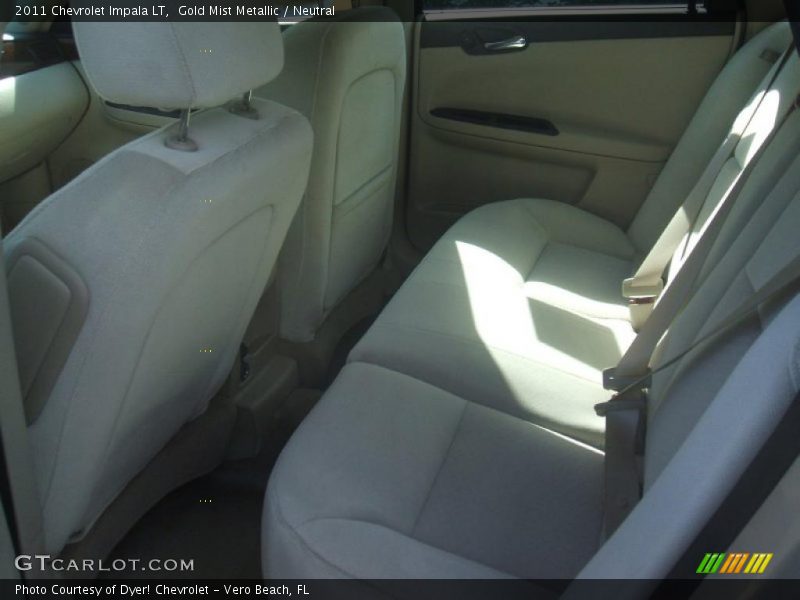 Gold Mist Metallic / Neutral 2011 Chevrolet Impala LT
