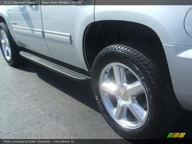 Sheer Silver Metallic / Ebony 2011 Chevrolet Tahoe LT