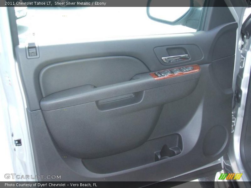 Sheer Silver Metallic / Ebony 2011 Chevrolet Tahoe LT