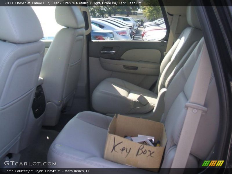 Black Granite Metallic / Light Titanium/Dark Titanium 2011 Chevrolet Tahoe LTZ
