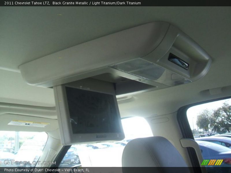 Black Granite Metallic / Light Titanium/Dark Titanium 2011 Chevrolet Tahoe LTZ