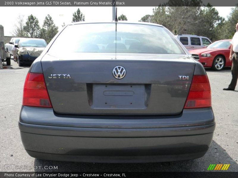Platinum Grey Metallic / Black 2003 Volkswagen Jetta GLS TDI Sedan