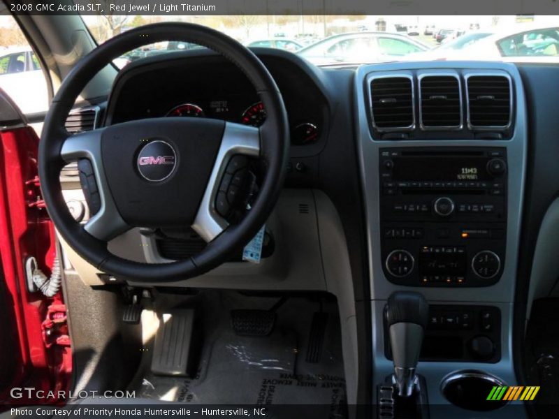 Red Jewel / Light Titanium 2008 GMC Acadia SLT
