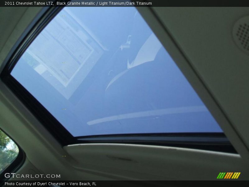 Black Granite Metallic / Light Titanium/Dark Titanium 2011 Chevrolet Tahoe LTZ