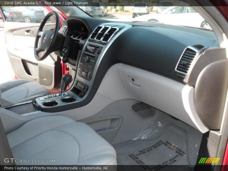 Red Jewel / Light Titanium 2008 GMC Acadia SLT