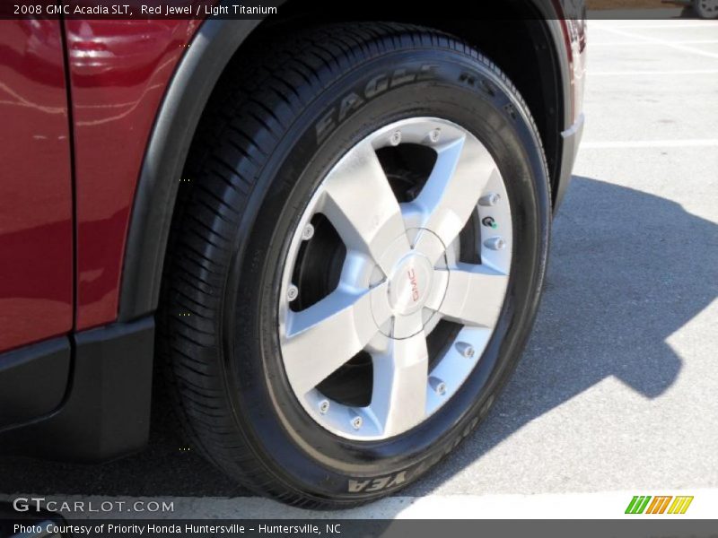 Red Jewel / Light Titanium 2008 GMC Acadia SLT