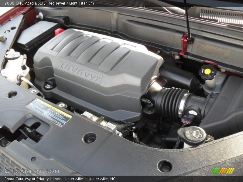 Red Jewel / Light Titanium 2008 GMC Acadia SLT