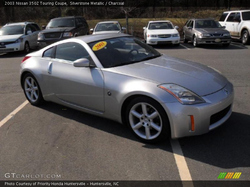 Silverstone Metallic / Charcoal 2003 Nissan 350Z Touring Coupe