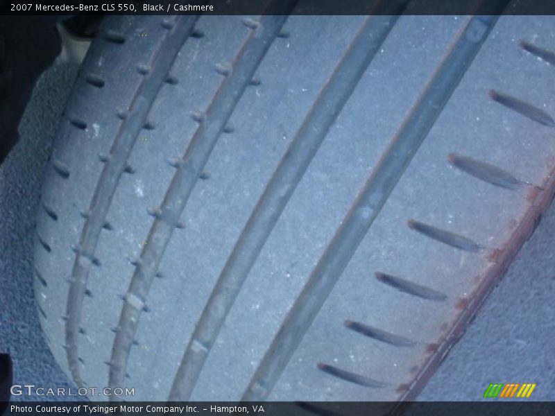 Black / Cashmere 2007 Mercedes-Benz CLS 550