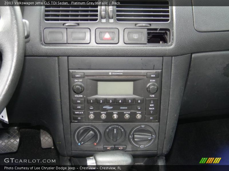 Platinum Grey Metallic / Black 2003 Volkswagen Jetta GLS TDI Sedan