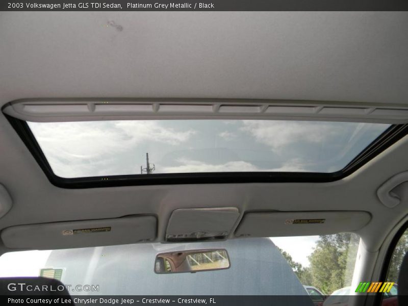 Platinum Grey Metallic / Black 2003 Volkswagen Jetta GLS TDI Sedan