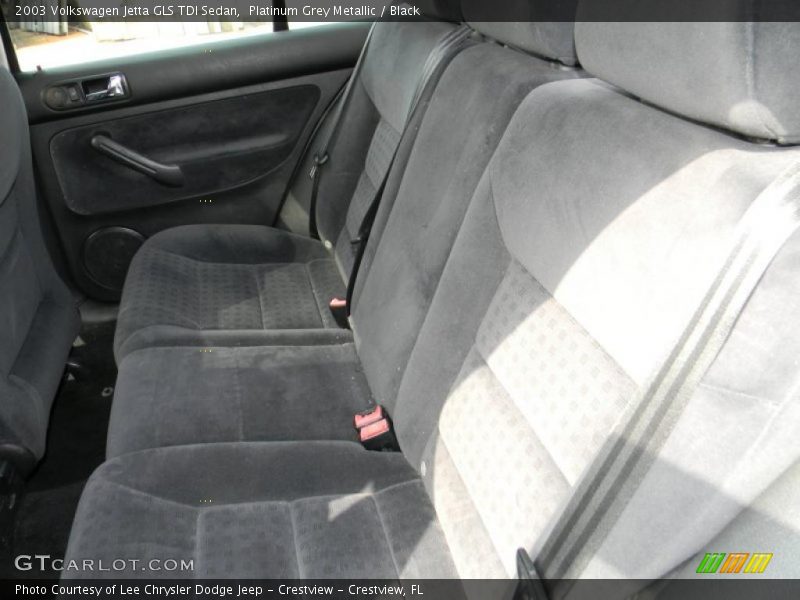 Platinum Grey Metallic / Black 2003 Volkswagen Jetta GLS TDI Sedan