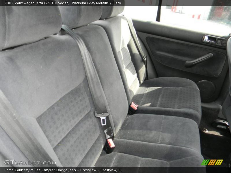 Platinum Grey Metallic / Black 2003 Volkswagen Jetta GLS TDI Sedan