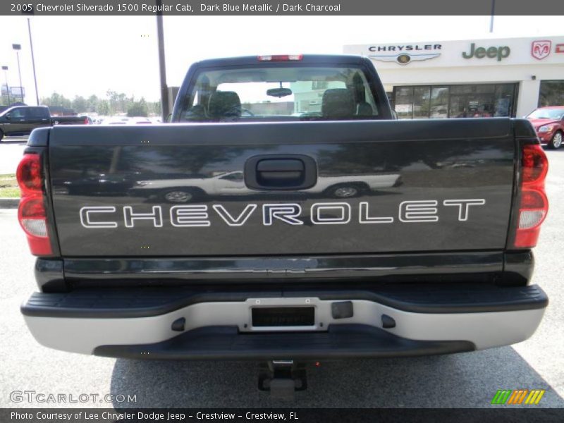 Dark Blue Metallic / Dark Charcoal 2005 Chevrolet Silverado 1500 Regular Cab