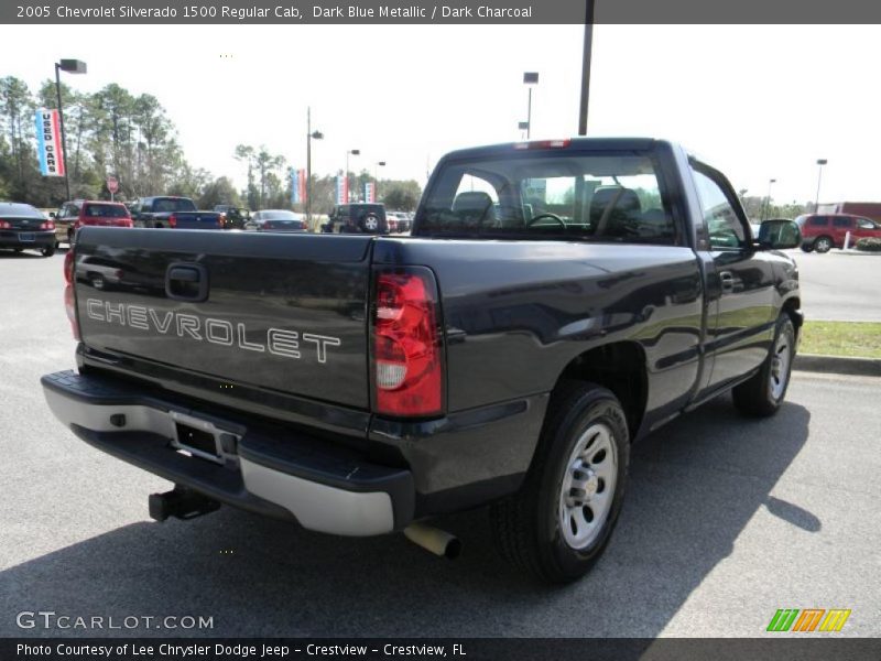 Dark Blue Metallic / Dark Charcoal 2005 Chevrolet Silverado 1500 Regular Cab