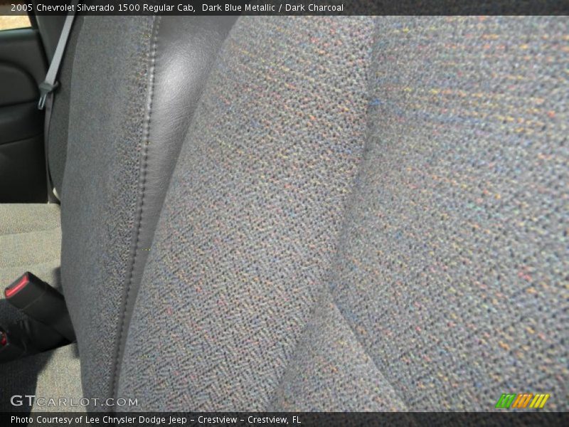 Dark Blue Metallic / Dark Charcoal 2005 Chevrolet Silverado 1500 Regular Cab