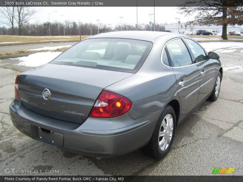 Steelmist Gray Metallic / Gray 2005 Buick LaCrosse CX