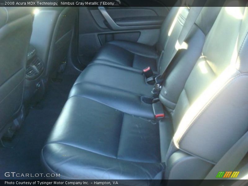 Nimbus Gray Metallic / Ebony 2008 Acura MDX Technology