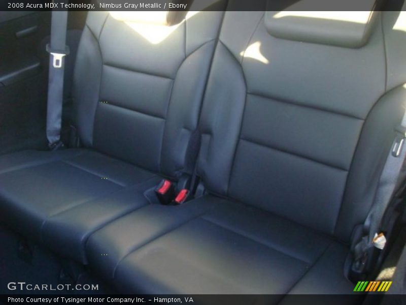 Nimbus Gray Metallic / Ebony 2008 Acura MDX Technology