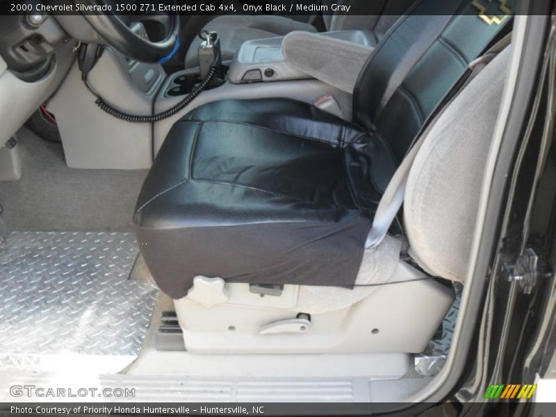 Onyx Black / Medium Gray 2000 Chevrolet Silverado 1500 Z71 Extended Cab 4x4