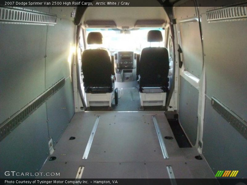 Arctic White / Gray 2007 Dodge Sprinter Van 2500 High Roof Cargo