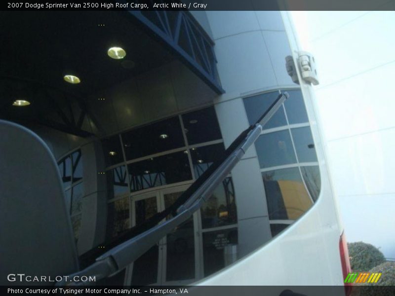 Arctic White / Gray 2007 Dodge Sprinter Van 2500 High Roof Cargo
