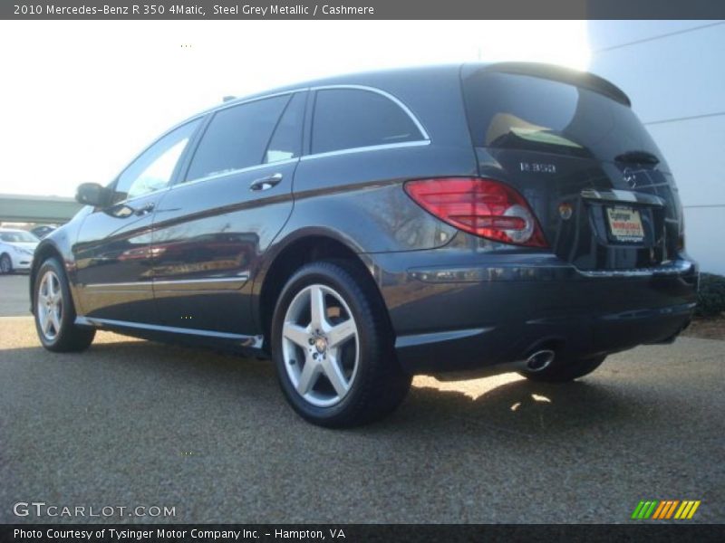 Steel Grey Metallic / Cashmere 2010 Mercedes-Benz R 350 4Matic