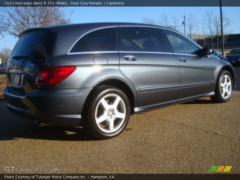 Steel Grey Metallic / Cashmere 2010 Mercedes-Benz R 350 4Matic