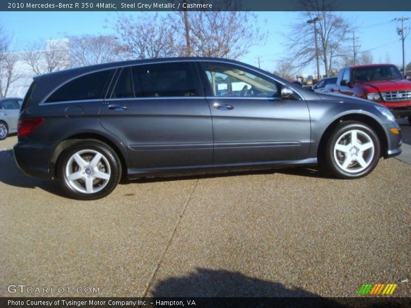 Steel Grey Metallic / Cashmere 2010 Mercedes-Benz R 350 4Matic