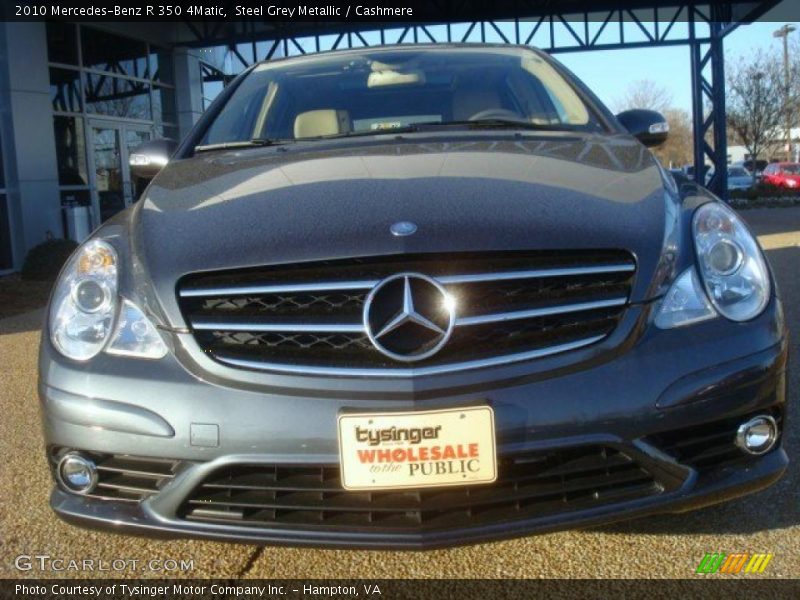 Steel Grey Metallic / Cashmere 2010 Mercedes-Benz R 350 4Matic