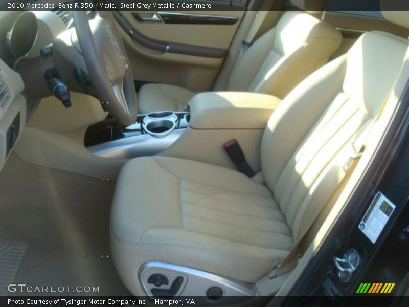 Steel Grey Metallic / Cashmere 2010 Mercedes-Benz R 350 4Matic