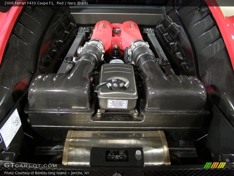 Red / Nero (Black) 2006 Ferrari F430 Coupe F1