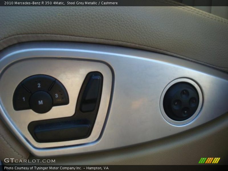 Steel Grey Metallic / Cashmere 2010 Mercedes-Benz R 350 4Matic