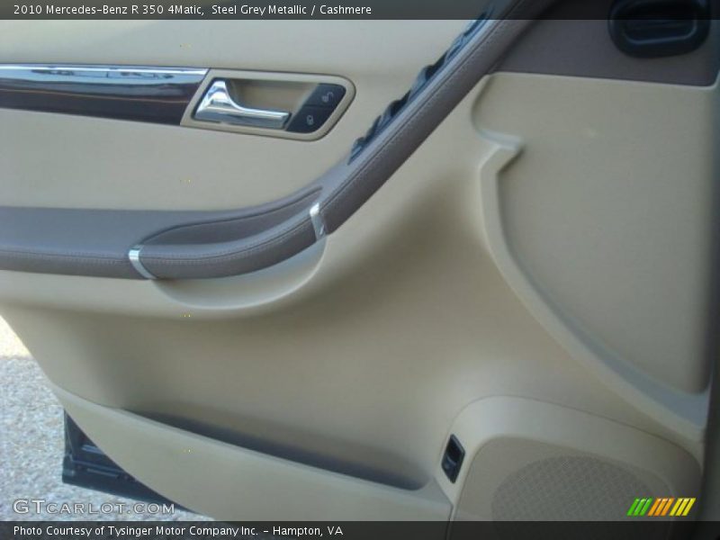 Steel Grey Metallic / Cashmere 2010 Mercedes-Benz R 350 4Matic