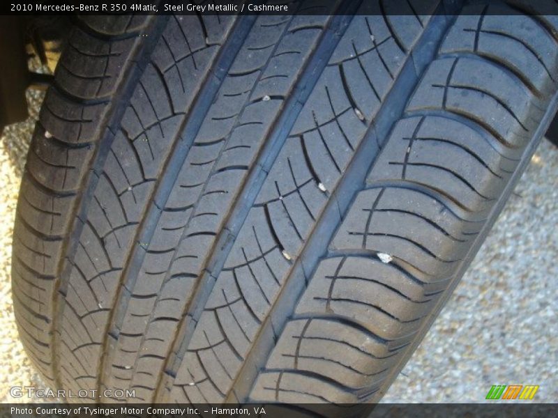 Steel Grey Metallic / Cashmere 2010 Mercedes-Benz R 350 4Matic