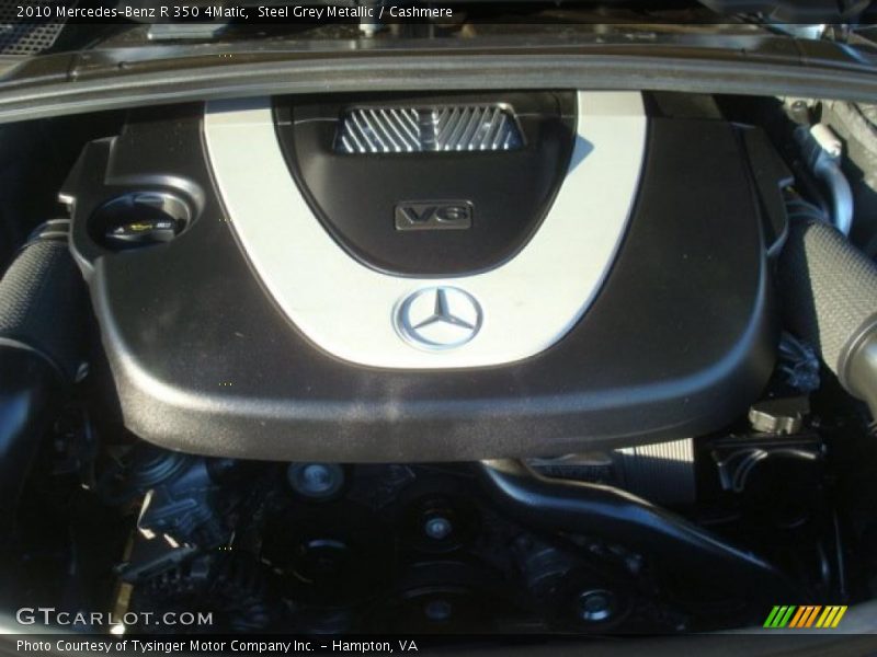 Steel Grey Metallic / Cashmere 2010 Mercedes-Benz R 350 4Matic