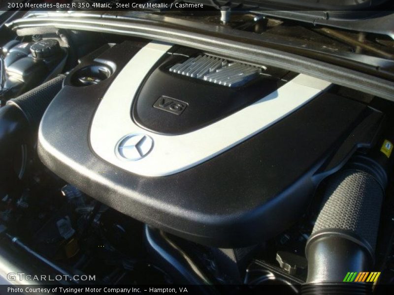Steel Grey Metallic / Cashmere 2010 Mercedes-Benz R 350 4Matic