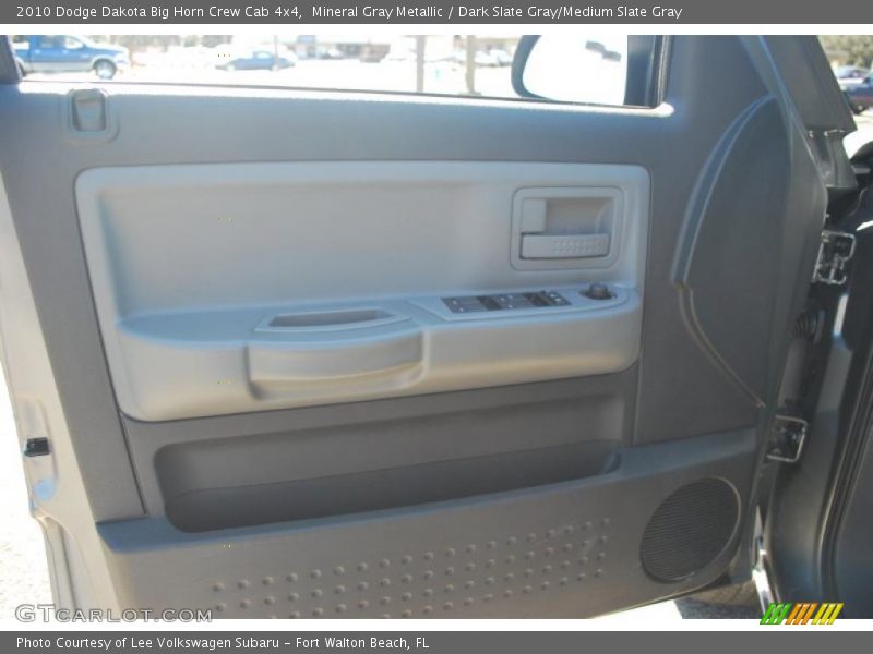 Mineral Gray Metallic / Dark Slate Gray/Medium Slate Gray 2010 Dodge Dakota Big Horn Crew Cab 4x4